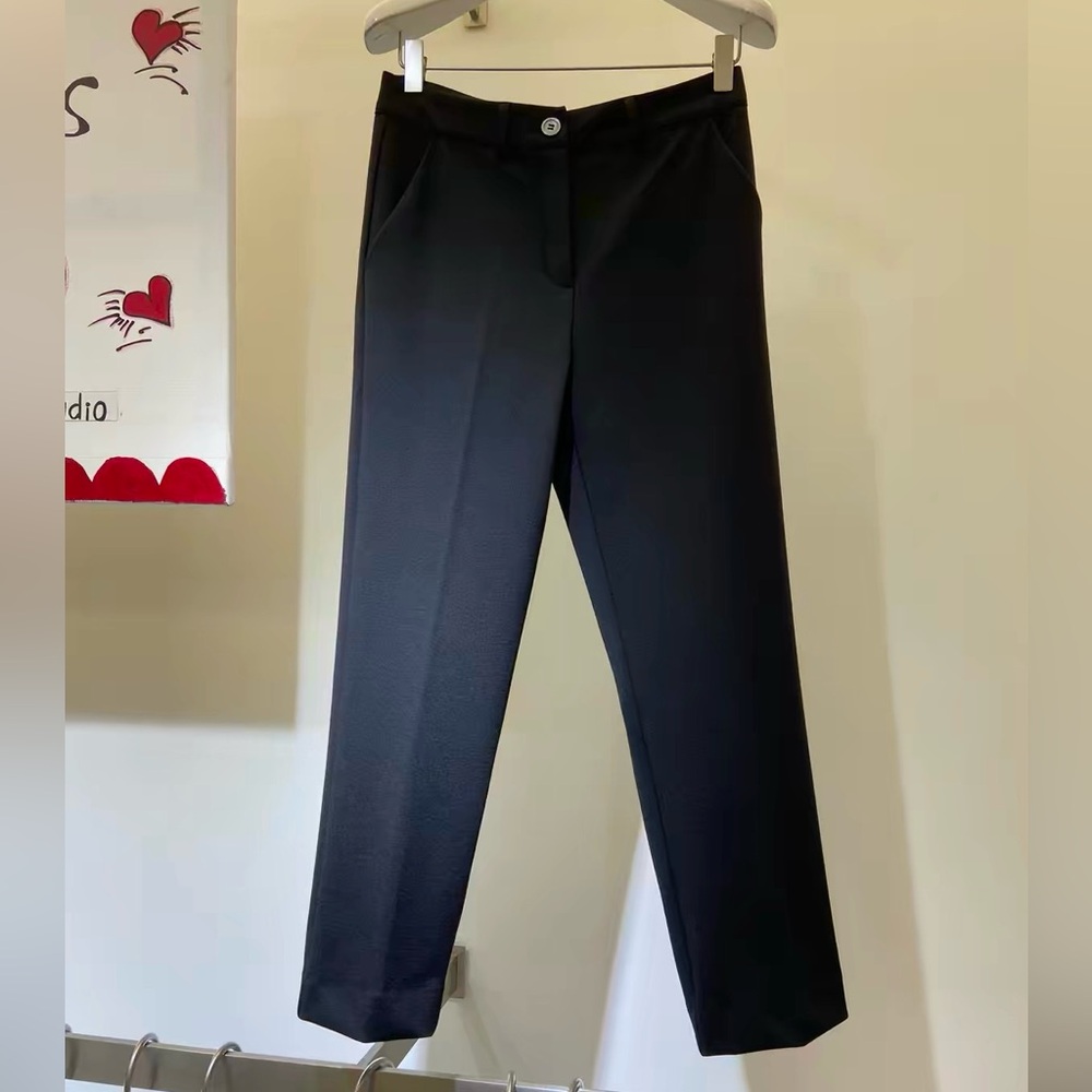Women’s Black Cropped Dress Pants